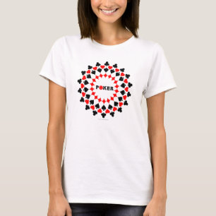T-shirt Poker Mandala