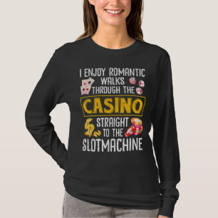 T-shirt Poker Profitez de balades romantiques à travers Ca