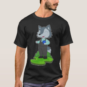 T-shirt Poker Wolf Cartes de poker Jeu de cartes