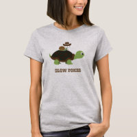 Pokes lents - escargot cowboy et tortue