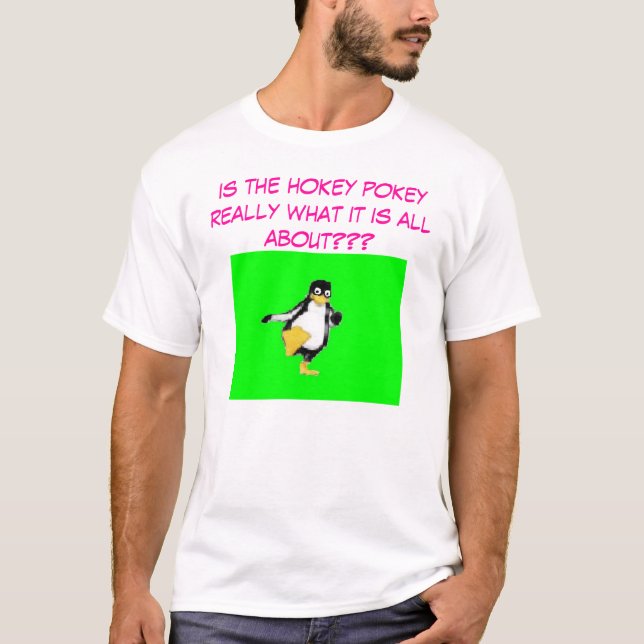 T-shirt Pokey à l'eau de rose (Devant)