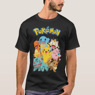 T-shirt Pokmon - Groupe de caractères