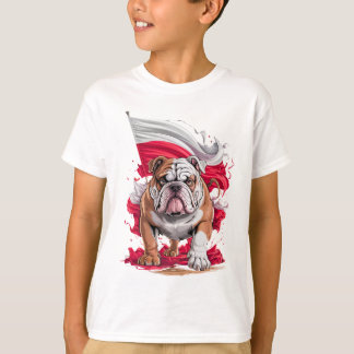 T-shirt Poland Bulldogs Dog Lover Gift Cute Design for Pet