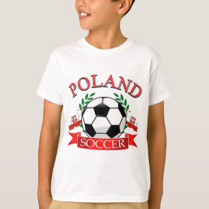 T-shirt Poland soccer ball designs