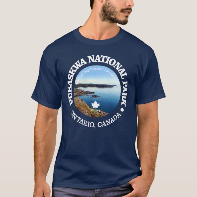 T-shirt Pôle Nord Pukaskwa (Devant)
