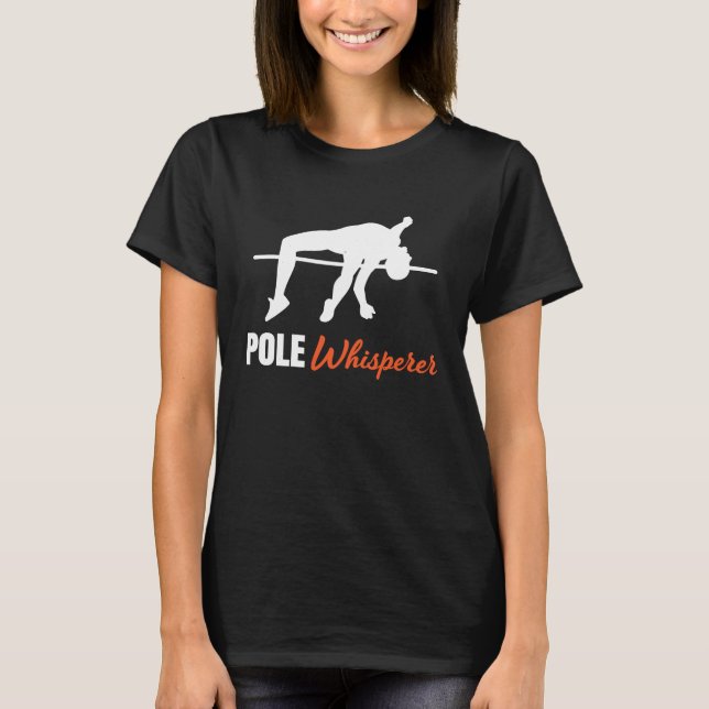 T-shirt Pole Vault For Athletics Bar High Jumper Track And (Devant)