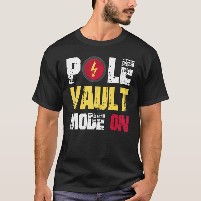 T-shirt Pole Vault Mode on (Devant)