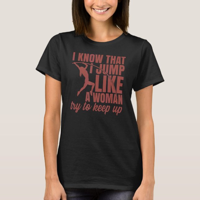 T-shirt Pole Vault Women (Devant)