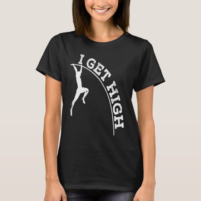 T-shirt Pole Vaulting Funny Pole Vault Track And Field Pol (Devant)