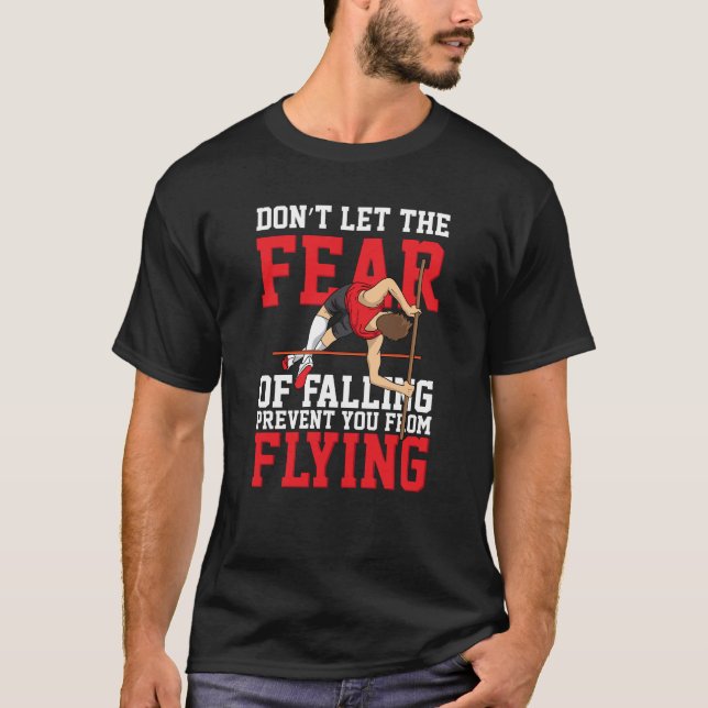 T-shirt Pole Vaulting Sport (Devant)