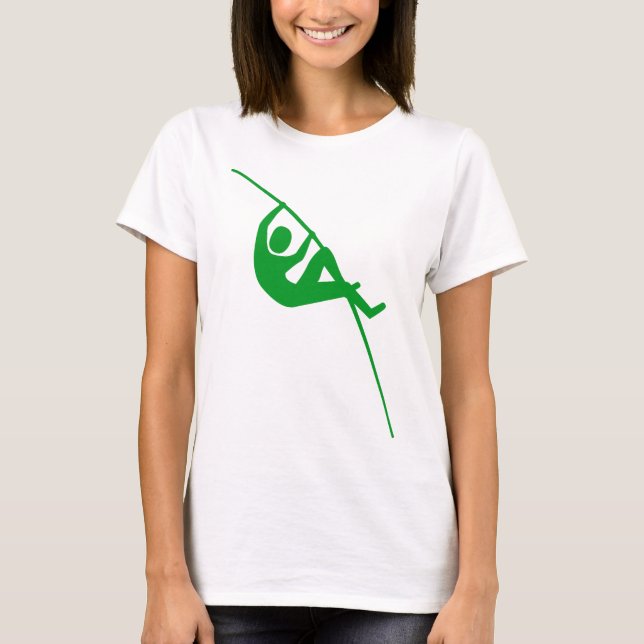T-shirt Pôle voûté - Vert herbe (Devant)