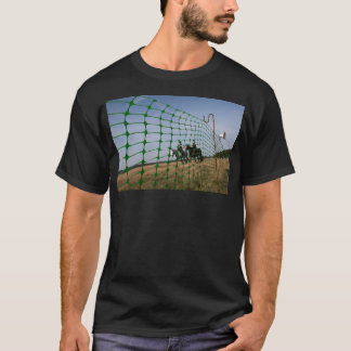 T-shirt Police À Chevaux Montée Aux Pays-Bas.