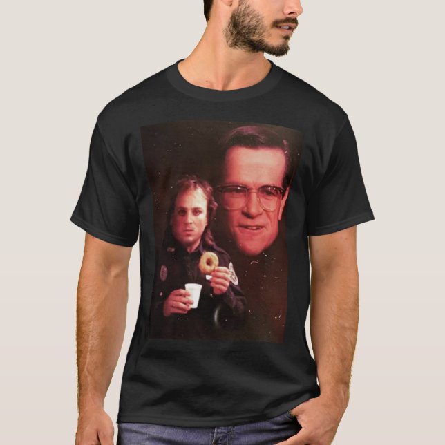 T-shirt Police Academy Retro Photograph Circa 1984 Classic (Devant)