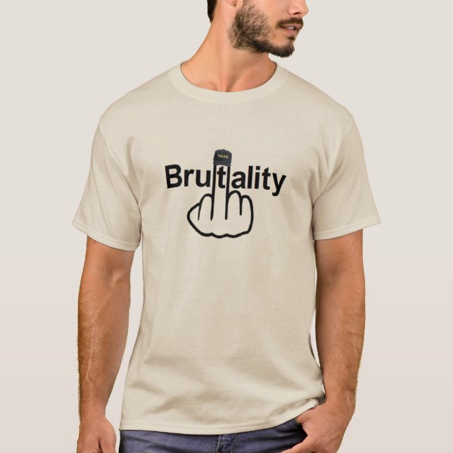T-Shirt Police Brutality Flip (Front)