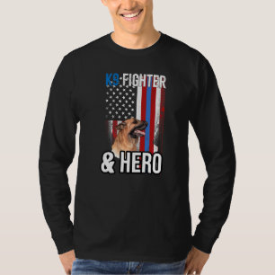 T-shirt Police Chien Mère Berger Chien Mignonne Mère 4