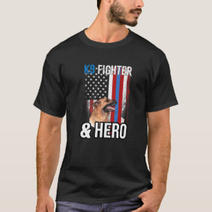 T-shirt Police Chien Mère Berger Chien Mignonne Mère 4