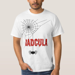 T-shirt Police de caractère Dadcula qui dégouline de sang 