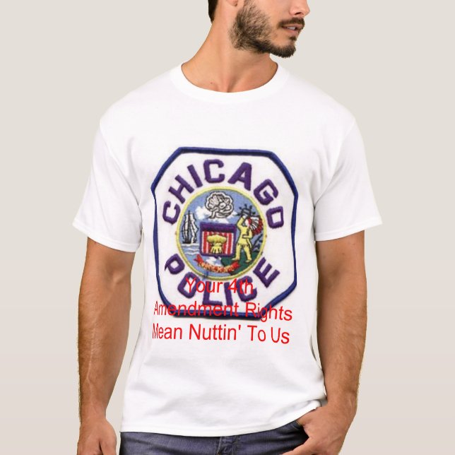 T-shirt Police de Chicago (Devant)