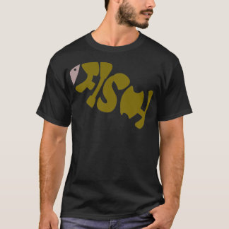 T-shirt Police de forme POISSON