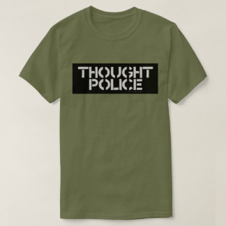 T-shirt police de pensée