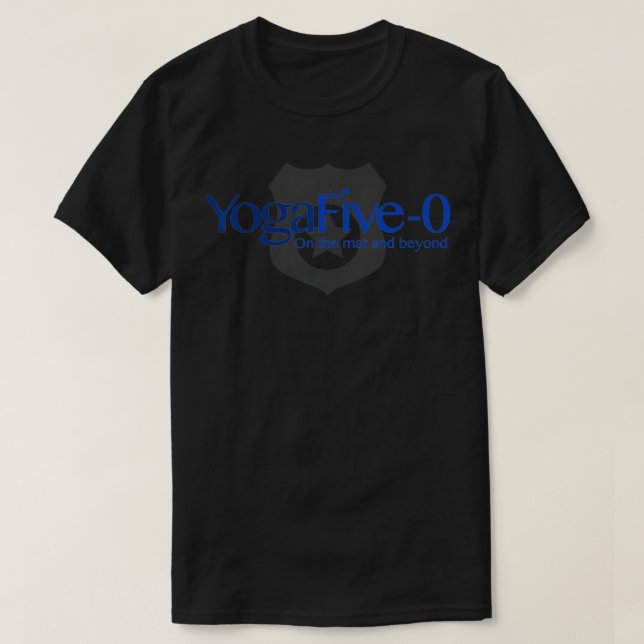 T-shirt Police de Yoga (Design devant)