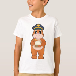 T-shirt Police des billets de flic d'ours