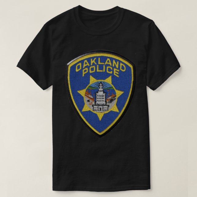 T-shirt Police d'Oakland (Design devant)