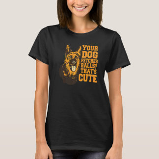 T-shirt Police Dog K9 Officer German Shepherd Your Dog Fet