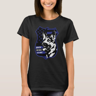 T-shirt Police Emblem K 9 Unit German Shepherd Dog Police