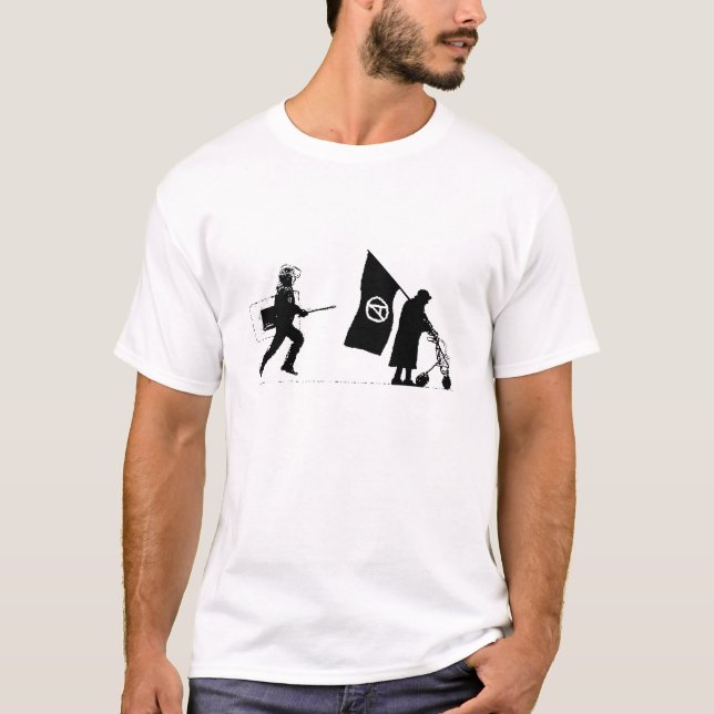 T-shirt Police et Granny (Devant)