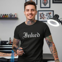 Police gothique encre pour les amateurs de tatouag
