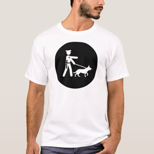 T-shirt Police K9 (Devant)