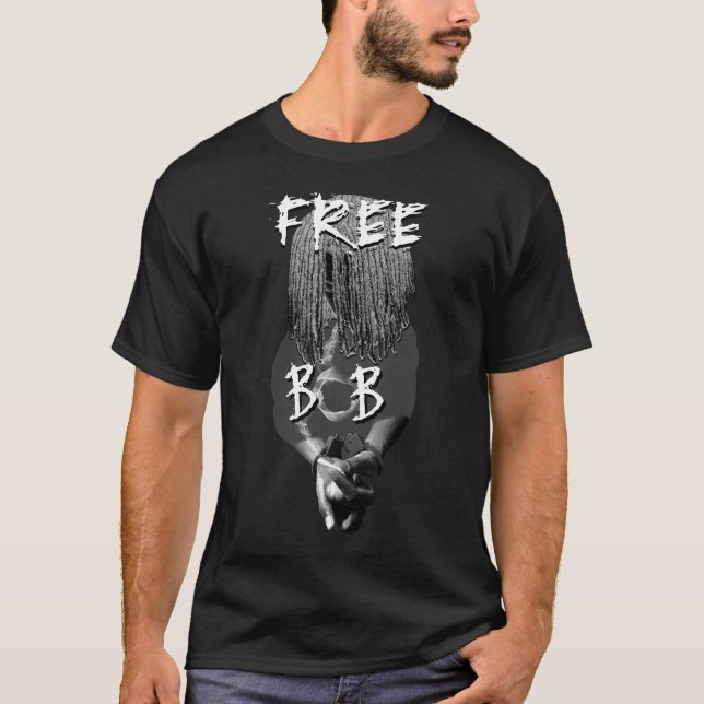 T-shirt Police LIBRE d'éraflure de BOB (Devant)