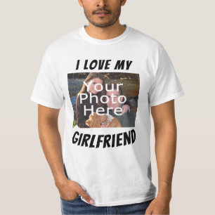 T-shirt Police Marker Photo personnalisée et texte