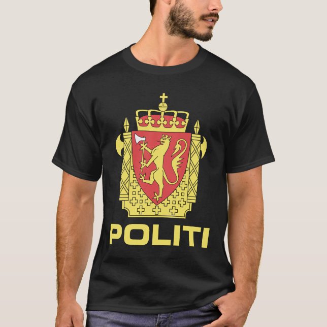 T-shirt Police norvégienne (Devant)