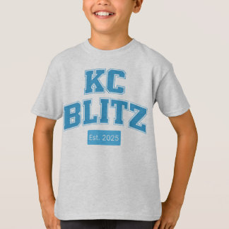 T-shirt Police personnalisable pour enfants KC Blitz Legac