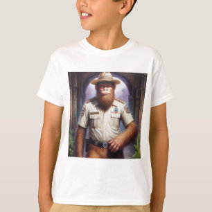 T-shirt Policier de Bigfoot