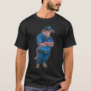 T-shirt Policier Flic