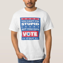 T-shirt politique amusant | Vous ne pouvez pas rép