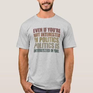 T-shirt Politique mondiale inévitable