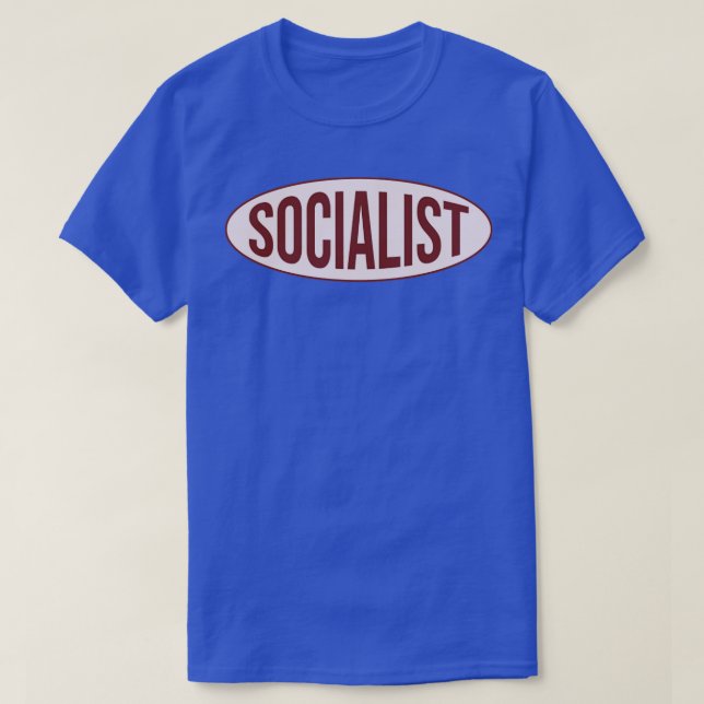 T-shirt Politique socialiste de gauche (Design devant)