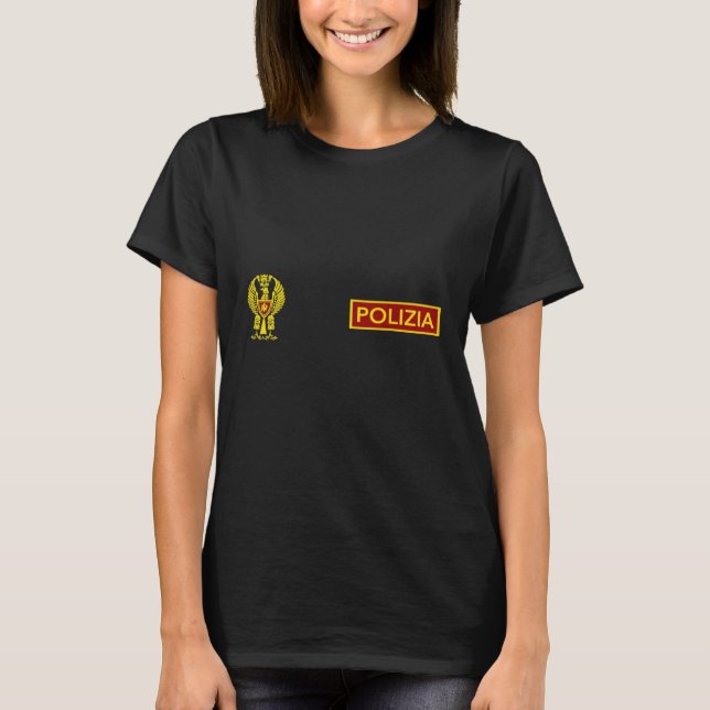 T-shirt Polizia Di Stato (Devant)