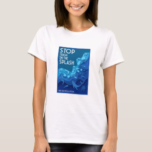 T-shirt Pollution de la mer