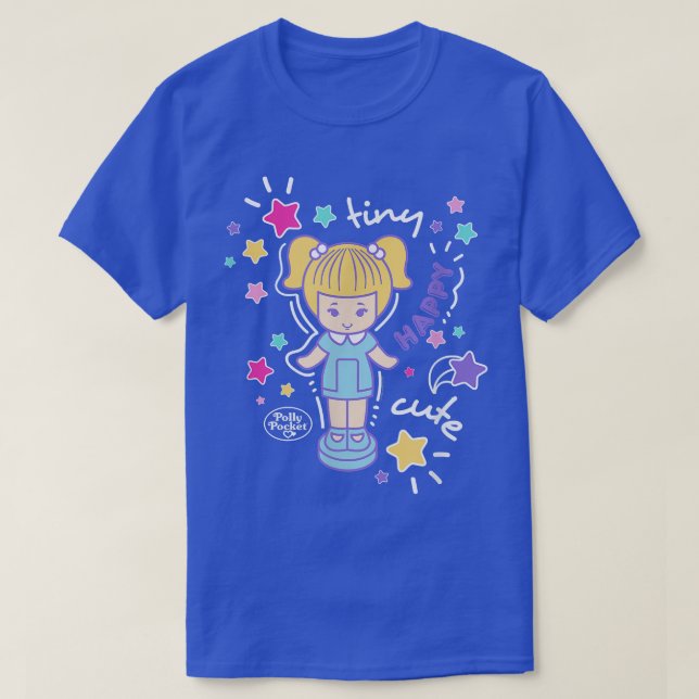 T-shirt Polly Pocket minuscule Happy Cute Polly (Design devant)