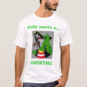 T-shirt Polly veut… COCKTAIL ! (1)