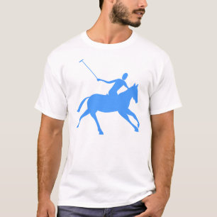 T-shirt Polo - Bleu Bébé