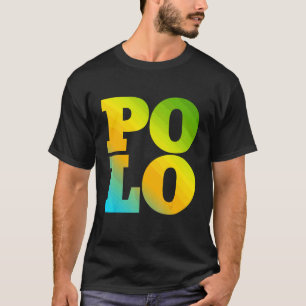 T-shirt Polo Conçu Avec Des Couleurs Naturelles