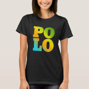 T-shirt Polo Conçu Avec Des Couleurs Naturelles