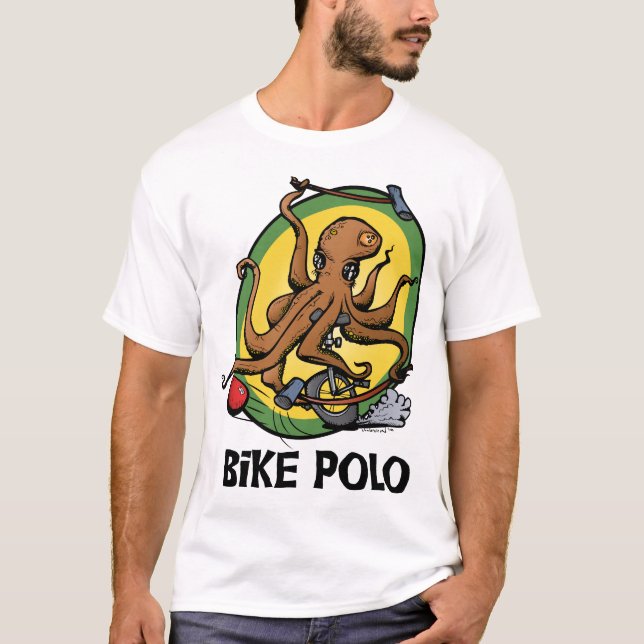 T-shirt Polo de vélo (Devant)