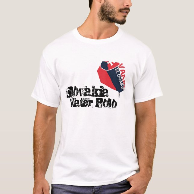 T-shirt Polo d'eau de la Slovaquie (Devant)
